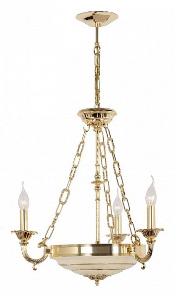 Подвесная люстра Arti Lampadari Pavia золото арт. Pavia E 1.13.3 G