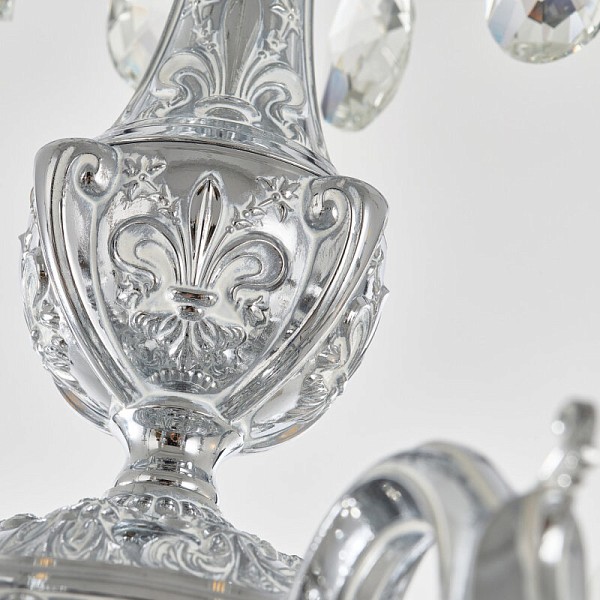 Подвесная люстра Bohemia Ivele Crystal AL7801 никель арт. AL78101/8/250 A NW