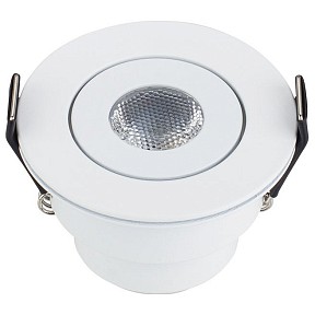Встраиваемый светильник Arlight Ltm-r52 белый арт. Ltm-r52WH 3W Day White 30deg