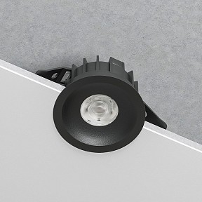 Встраиваемый светильник Elektrostandard Combi черный арт. a069004