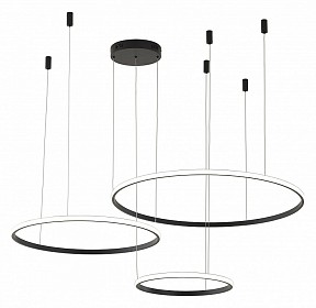 Подвесной светильник Zortes Ringolight графитовый арт. ZRS.33320.120F