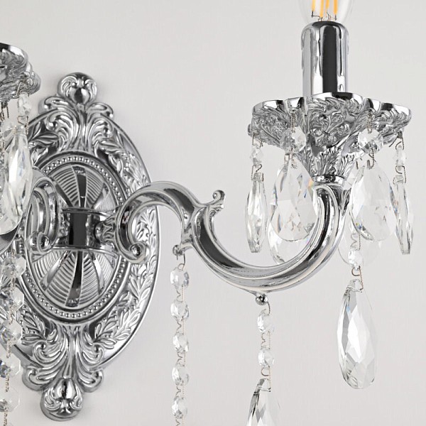 Бра Bohemia Ivele Crystal AL7801 никель арт. AL7801B10/2/175 B NW