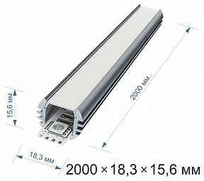 Профиль Apeyron Electrics  металл арт. 08-18