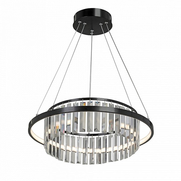 Подвесная люстра Vitaluce V54010 черный арт. V54010-1/1S