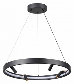 Подвесная люстра Odeon Light Fonda черный арт. 4317/58L