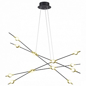 Подвесной светильник Odeon Light Costella черный арт. 3906/48L