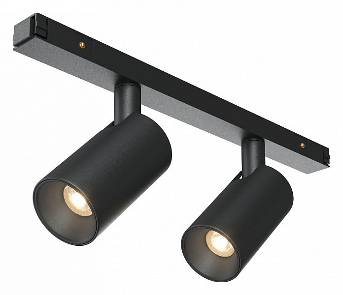 Светильник на штанге Maytoni Focus Duo черный арт. TR176-1-2X5WTW-M-B
