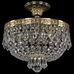 Светильник на штанге Bohemia Ivele Crystal 1927 золото арт. 19271/25IV G