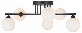 Потолочная люстра Vitaluce V2569 черный арт. V2569-1/6PL