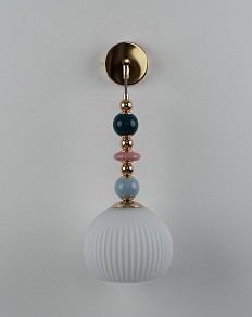 Бра Moderli Charm голубой арт. V11171-1W