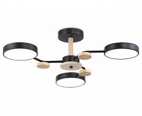 Люстра на штанге Ambrella Light FL дерево арт. FL4857