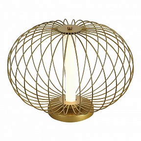 Настольная лампа декоративная ST-Luce Slice золото арт. SL6124.204.01