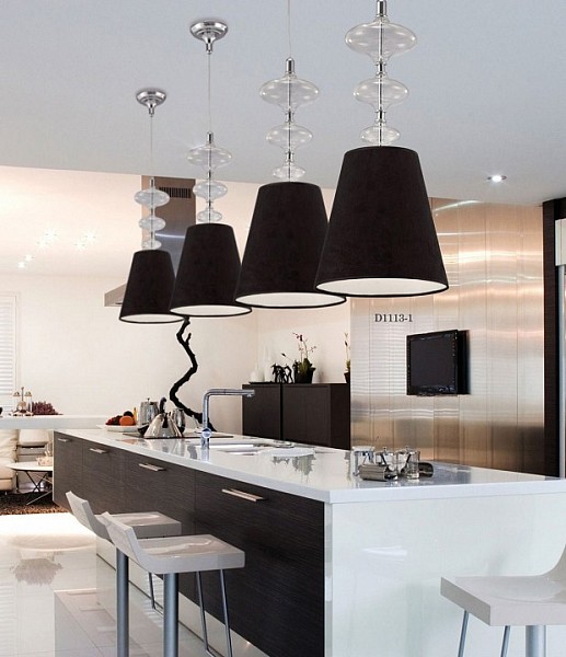 Подвесной светильник LUMINA DECO Veneziana металл арт. LDP 1113 BK