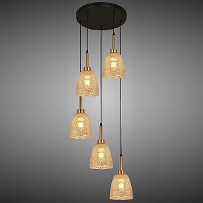 Подвесной светильник Reluce 09011 золото арт. 09011-0.9-05 AMBER