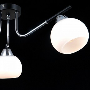 Потолочная люстра ILLUMICO LIBRA хром арт. IL0713-3CSQ-24 BK CR LIBRA