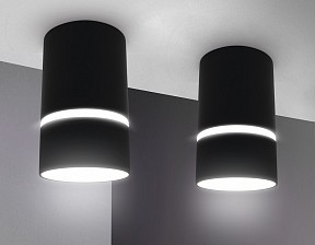 Накладной светильник Ambrella Light TN черный арт. TN3412