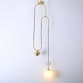 Подвесной светильник Imperiumloft NEWTON латунь арт. NEWTON01