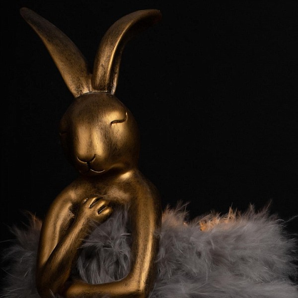Настольная лампа декоративная Loft it Lapine желтый арт. 10315/B Grey fluff