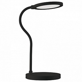 Настольная лампа офисная Uniel TLD-553 черный арт. TLD-553 Black/LED/400Lm/4500K/Dimmer/USB