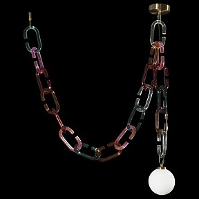 Подвесной светильник Loft it Chain золото арт. 10128C Mult