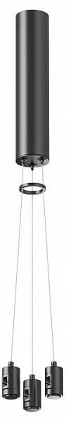 Подвес для трека Maytoni Accessories for tracks Flarity черный арт. TRA154SW-BB-R-B