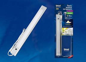 Накладной светильник Uniel Silver белый арт. ULI-F40-5W/4200K SENSOR IP20 SILVER