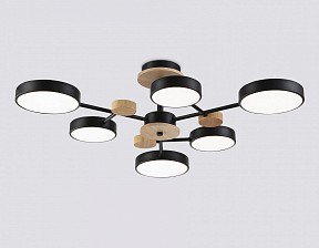Люстра на штанге Ambrella Light FL дерево арт. FL4863