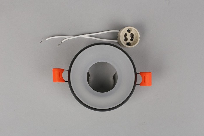 Встраиваемый светильник Omnilux Genova черный арт. OML-102819-01