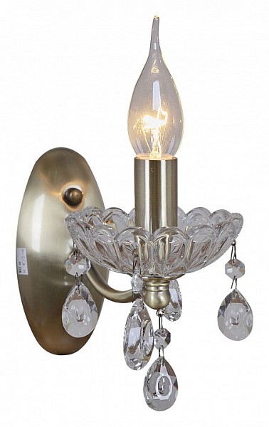 Бра ILLUMICO CASTOR бронза арт. IL0265-1WSQ-24 AB CASTOR