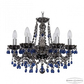Подвесная люстра Bohemia Ivele Crystal 1410 никель арт. 1410/6/160 Ni V3001 M731