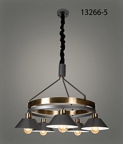 Подвесная люстра Alfa-Light F4124 бронза арт. F4124-38