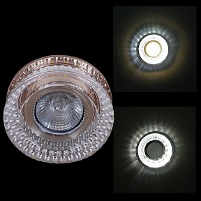 Встраиваемый светильник Reluce  коричневый арт. 71090-9.0-001D MR16 +LED3W TEA
