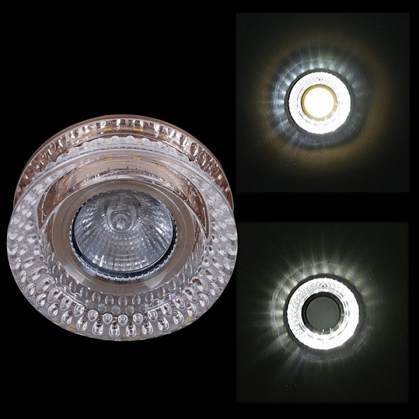Встраиваемый светильник Reluce  коричневый арт. 71090-9.0-001D MR16 +LED3W TEA