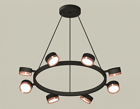 Подвесная люстра Ambrella Light XB черный арт. XB9198153