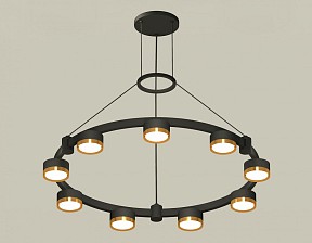 Подвесная люстра Ambrella Light XR черный арт. XR92051802