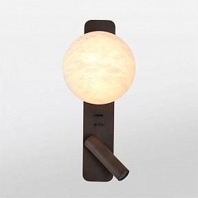 Бра с подсветкой Odeon Light Albergo бронза арт. 7163/9WL