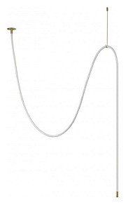 Подвесной светильник Odeon Light Corda коричневый арт. 4399/40CL