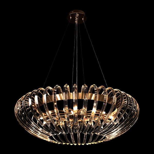 Подвесная люстра Loft it Dakota желтый арт. 10300/800 French gold