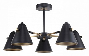 Люстра на штанге F-promo Rigor черный арт. 2844-5P