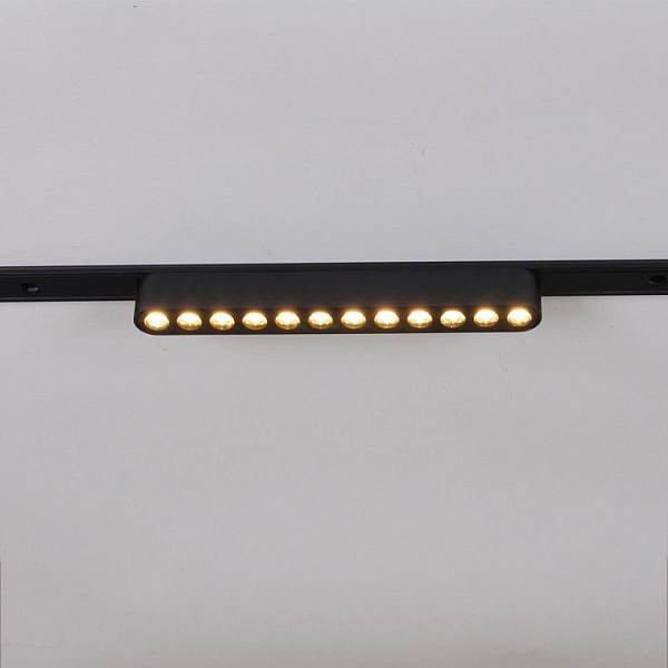 Накладной светильник Reluce 13002 черный арт. 13002-9.3-001UR magnetic LED12W BK CCT+SMART