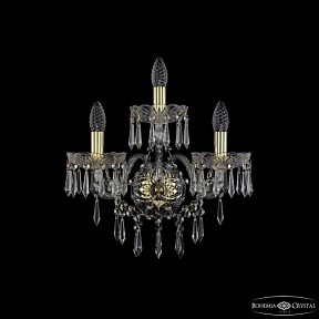 Бра Bohemia Ivele Crystal 1403 золото арт. 1403B/2+1/160/XL G