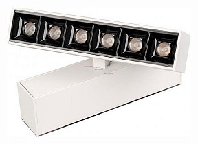 Светильник на штанге Arlight MAG-LASER-FOLD-45-S160-6W Day4000 (WH, 15 deg, 24V) белый арт. 026969