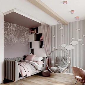 Накладной светильник Loft it Grape коричневый арт. 10162 Pink