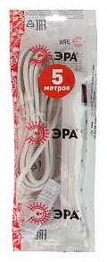 Сетевой фильтр Эра U-4s-5m-2x1 белый арт. Б0044054