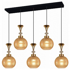 Подвесной светильник Reluce 02001-1 золото арт. 02001-0.9-05L AMBER