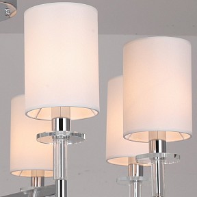 Люстра на штанге ILLUMICO  хром арт. IL1382-8CPA-29 CR Romei