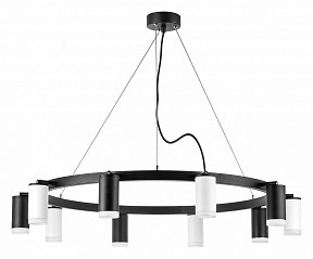 Подвесная люстра Lightstar Rullo черный арт. LR0203753650