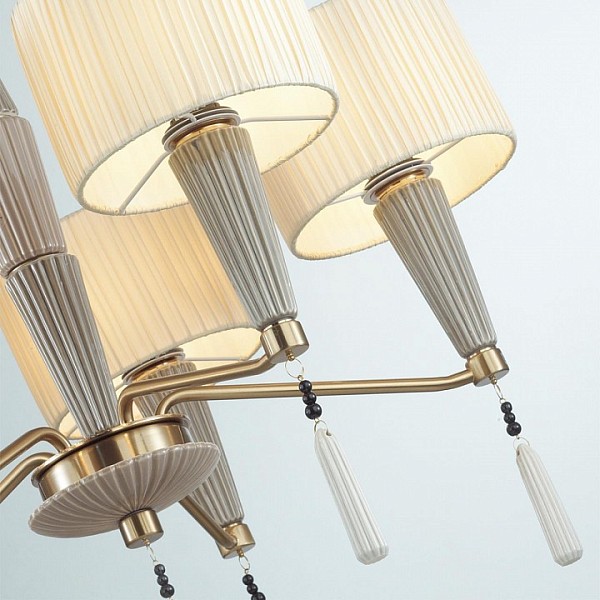 Люстра на штанге Odeon Light Latte бронза арт. 5403/5