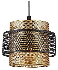 Подвесной светильник Arte Lamp Grid золото арт. A7069SP-1GO