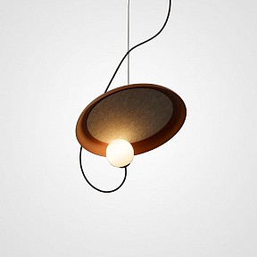 Подвесной светильник Imperiumloft MARGOTT Orange черный арт. margott01